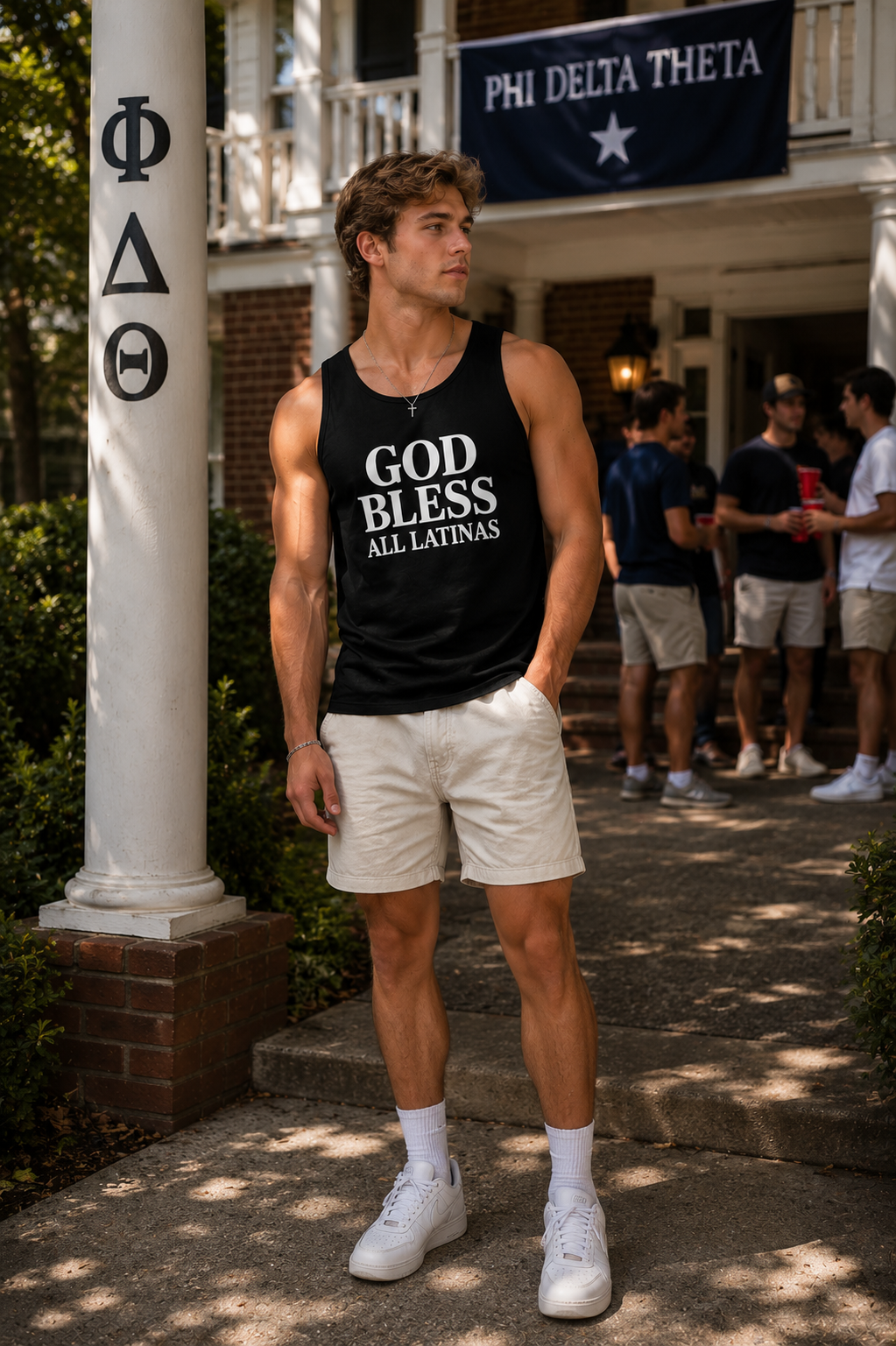 God Bless All Latinas Tank Top