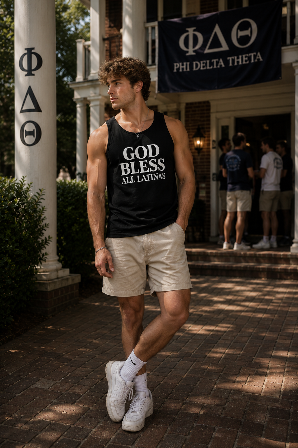 God Bless All Latinas Tank Top