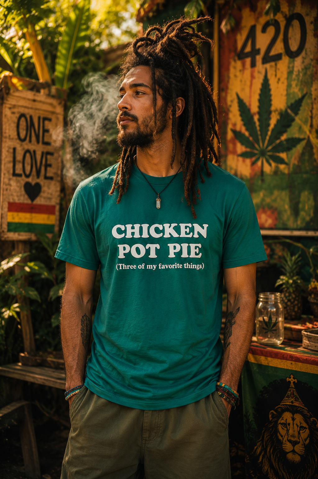 Chicken Pot Pie (Three of My Favorite Things) Vintage Graphic Tee