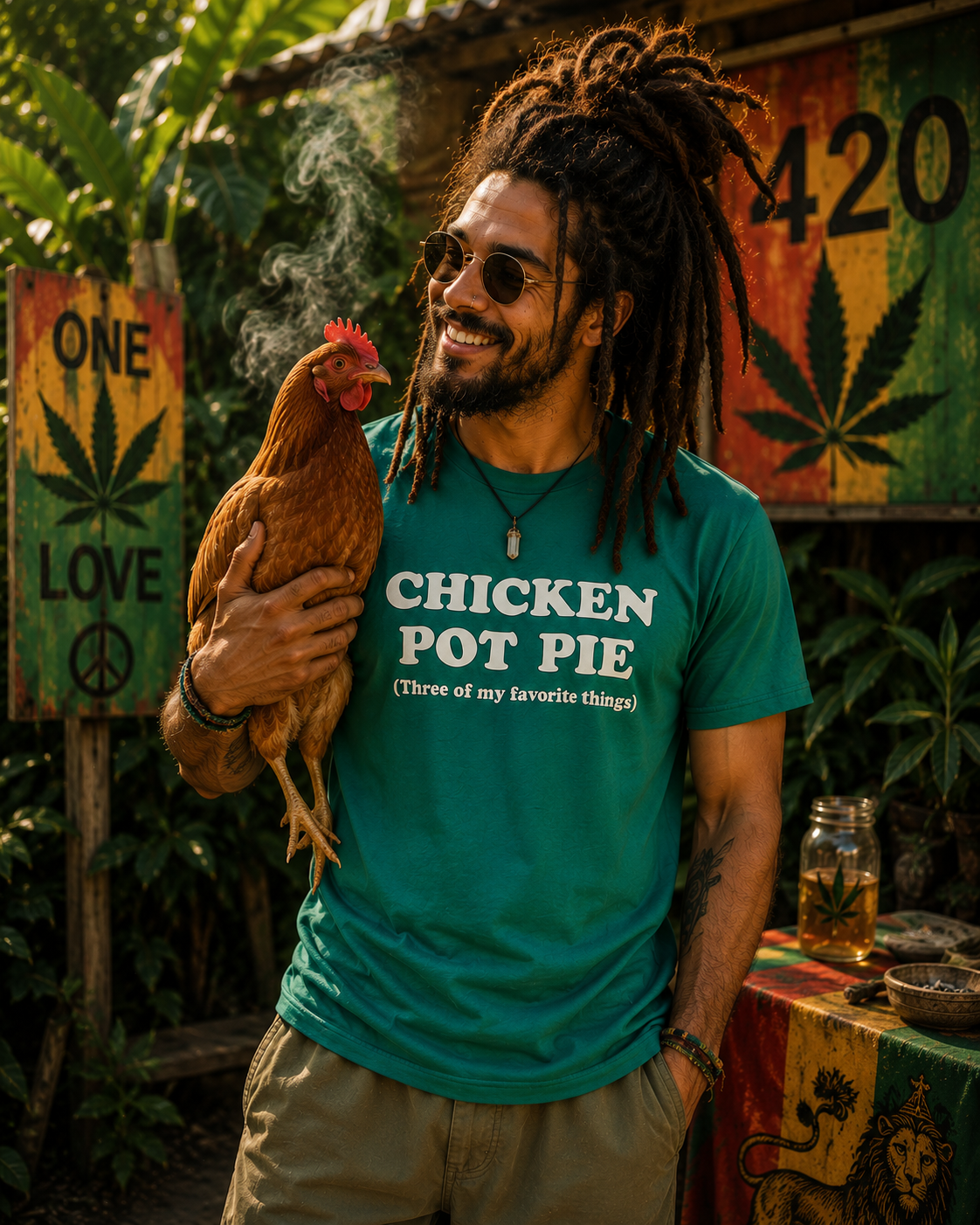 Chicken Pot Pie (Three of My Favorite Things) Vintage Graphic Tee