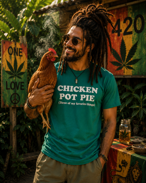 Chicken Pot Pie (Three of My Favorite Things) Vintage Graphic Tee