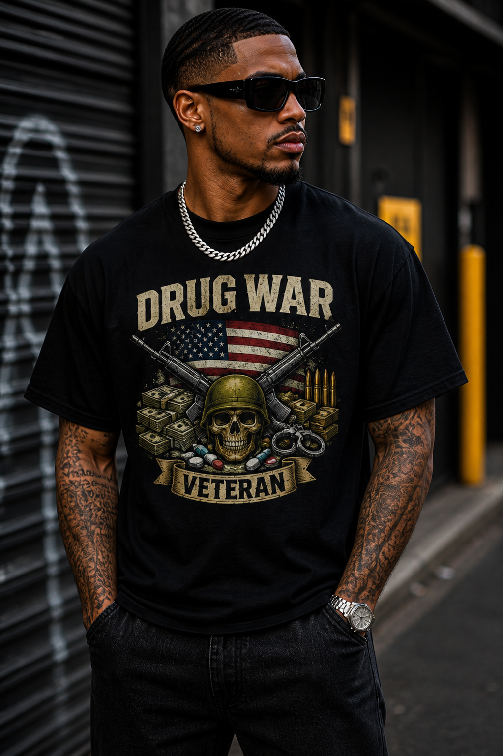 Drug War Veteran T-shirt