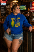 I Eat Corn The Long Way T-Shirt – Funny Adult Humor Graphic Tee