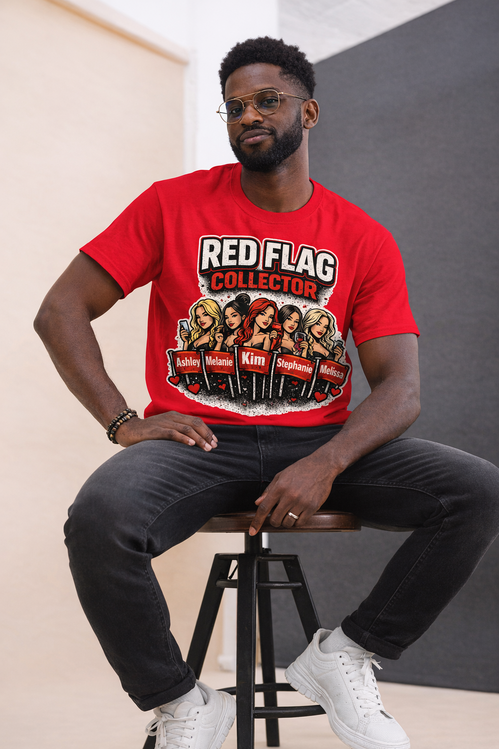 Red Flag Collector – Graphic Tee