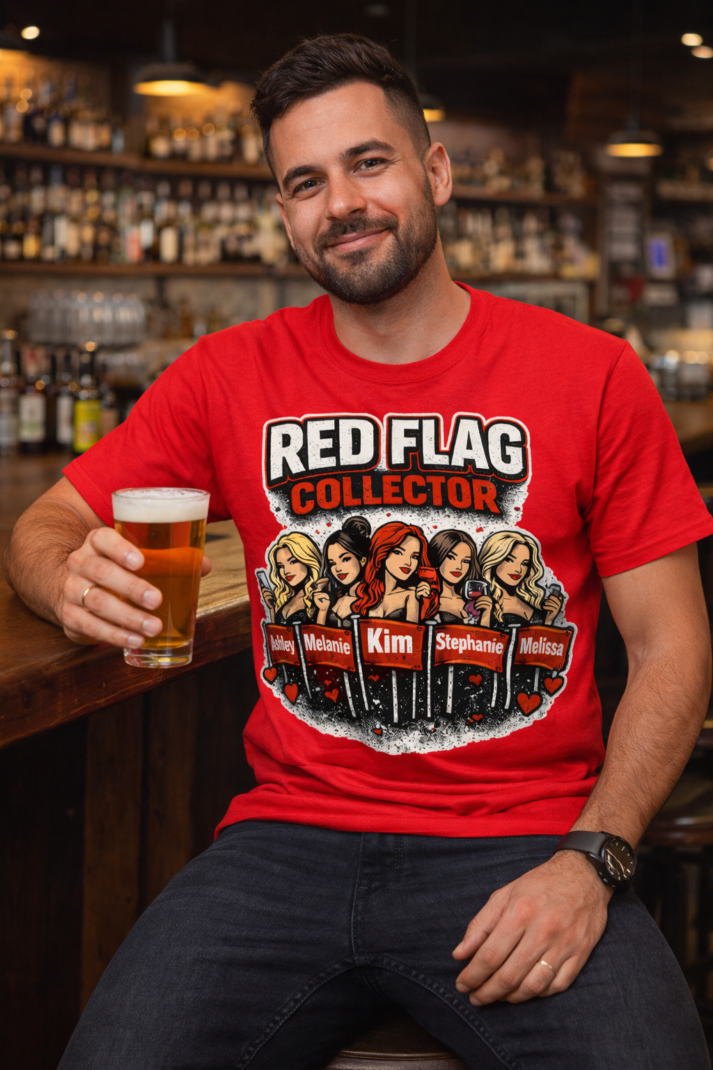 Red Flag Collector – Graphic Tee