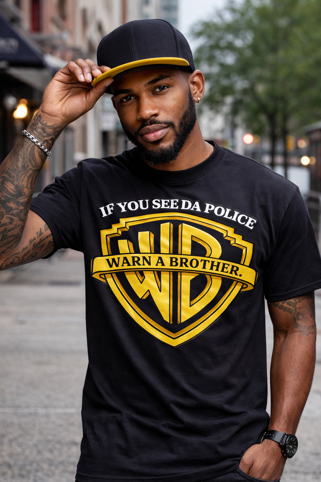 Warn A Brother t-shirt